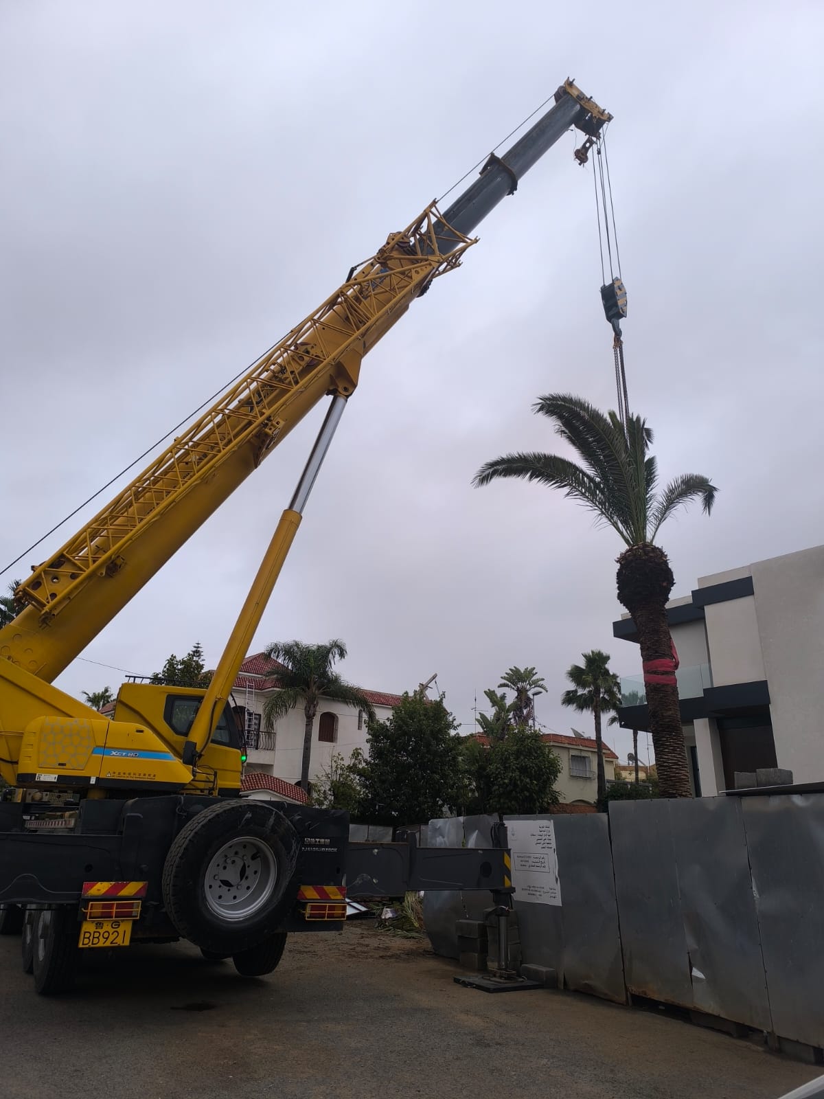 Location grue mobile Jorf Lasfar